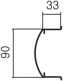 Держатель полотенец для полотенцесушителя Terma Simple металл цвет по RAL WRWSIM004