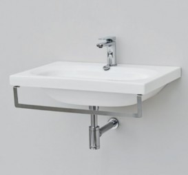 Тримач рушників Artceram Blend для раковини 55 см хром BLA001