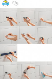 Держатель ручного душа Grohe QuickFix Vitalio Universal хром 27958001