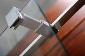 Держатель стекла Volle Walk-In (Е) 200 мм с креплениями 18-05E-20