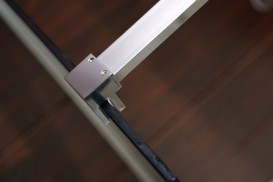 Тримач скла Volle Walk-In (F) 800 мм з кріпленнями 18-05F-80