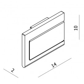 Тримач туалетного паперу Volle Fiesta з кришкою хром 15-77-345