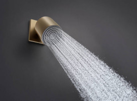 Утримувач верхнього душу Hansgrohe Pulsify пластик шліфована бронза 24139140