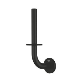 Держатель запасного рулона туалетной бумаги Grohe QuickFix Start металл черный матовый 411862430