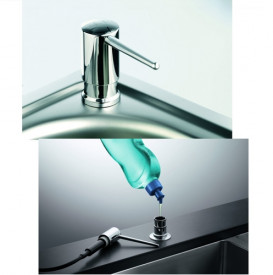 Диспенсер для рідкого миючого засобу Franke Sirius 350 мл хром 112.0622.813