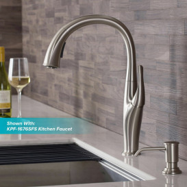 Диспенсер для жидкого моющего средства Kraus нержавеющая сталь KSD-80SFS