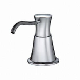 Диспенсер для жидкого мыла Kraus латунь/пластик хром KSD-33CH