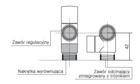 Дистанційна гайка 24-19 Terma хром TGUCR002