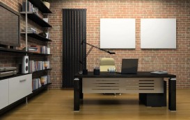 Дизайнерский радиатор Betatherm Blende 180х50,4 см сталь черный B2V 2180/09 9005М 99