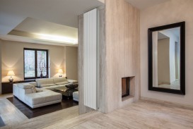 Дизайнерский радиатор Betatherm BQ Quantum 180х40,5 см сталь белый BQ 2180/10 9016M 99