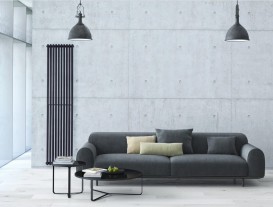 Дизайнерський радіатор Betatherm BQ Quantum 180х40,5 см сталь чорний BQ 2180/10 9005M 99