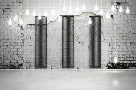 Дизайнерський радіатор Betatherm BQ Quantum 180х40,5 см сталь чорний BQ 2180/10 9005M 99