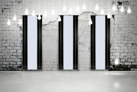 Дизайнерский радиатор Betatherm Mirror 180х60,9 см сталь черный LE 1118/08 9005M 99