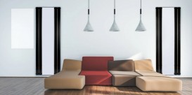 Дизайнерский радиатор Betatherm Mirror 180х60,9 см сталь черный LE 1118/08 9005M 99