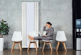 Дизайнерский радиатор Betatherm Mirror 180х60,9 см сталь белый LE 1118/08 9016M 99