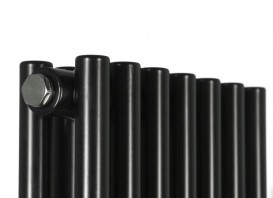 Дизайнерський радіатор Betatherm Praktikum 2 180х27,3 см сталь чорний PV 2180/07 9005M 99