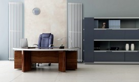 Дизайнерский радиатор Betatherm Praktikum 2 160х34,9 см сталь белый PV 2160/09 9016M 99