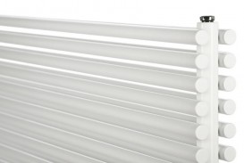 Дизайнерский радиатор Betatherm Praktikum 42,5х140 см сталь белый PH 2140/11  9016М 34