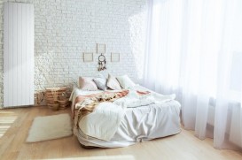 Дизайнерський радіатор Betatherm Terra 180х50,1 см сталь білий TV1 180-501 9016М 99