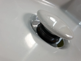 Донный клапан click-clack Roca Aqua керамика белый A505401100