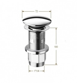 Донный клапан для раковины ArtCeram хром ACA032