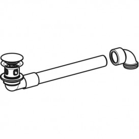 Донний клапан для раковини Geberit хром 152.071.21.1