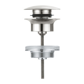 Донный клапан для раковины Grohe push-open суперсталь 65807DC0