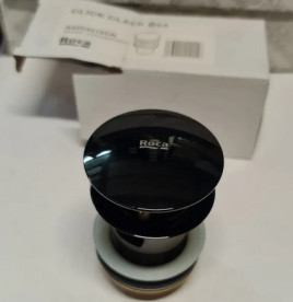 Донний клапан для раковини та біде Roca титаново-чорний A5054015CN