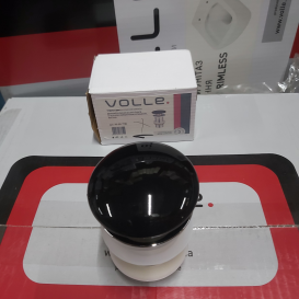 Донний клапан для раковини Volle click-clack з керамічною кришкою чорний 90-00-77Bl