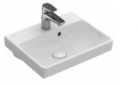 Донный клапан с керамической крышкой Villeroy&Boch Push-open белый 8L033401