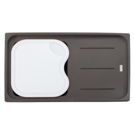 Доска разделочная для кухонной мойки Franke 340x400 мм пластик белый 112.0047.761