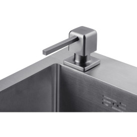 Дозатор для моющего средства Kroner KRP Spender ECG054 врезной 480 мл нержавеющая сталь CV030013