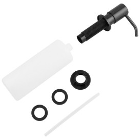 Дозатор для моющего средства Kroner KRP Spender SCH049 врезной 480 мл черный CV030014