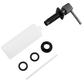 Дозатор для моющего средства Kroner KRP Spender SCH054 врезной 480 мл черный CV030015