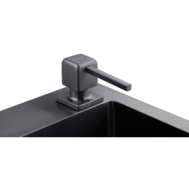 Дозатор для моющего средства Kroner KRP Spender SCH054 врезной 480 мл черный CV030015