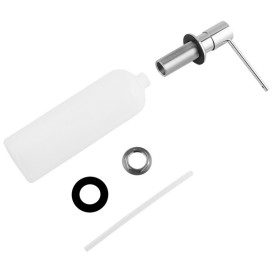 Дозатор для миючого засобу Kroner KRP Spender C001 врізний 500 мл хром CV030016