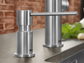 Дозатор для рідкого мила Blanco Lato нержавіюча сталь 525809