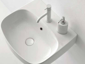 Дозатор для жидкого мыла Kerasan Nolita накладной белый матовый 922330