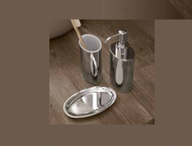 Дозатор для рідкого мила Kerasan Nolita накладної нікель 922394