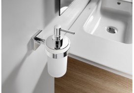 Дозатор для рідкого мила Roca Victoria настінний скло A816678001