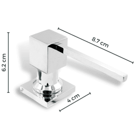 Дозатор для жидкого мыла Sink Quality Quatro латунь/пластик хром DOK-ch