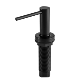 Дозатор для рідкого мила Sink Quality Top Slim латунь/пластик чорний TOP-SLIM-BK