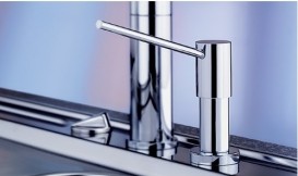 Дозатор жидкого моющего средства BLANCO LIVIA  встраиваемый в кухонную мойку  хром 521291