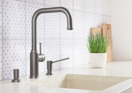 Дозатор рідкого миючого засобу BLANCO LIVIA вбудовується в кухонну мийку манган 521293