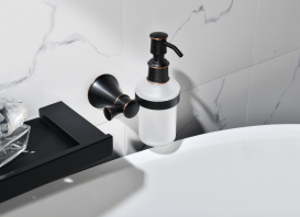 Дозатор жидкого мыла Imprese Podzima Zrala настенный бронза ZMK02170831