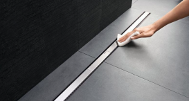 Крышка дренажного канала Geberit CleanLine20 30-130 темный металл/матовый металл 154.451.00.1