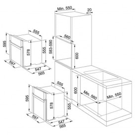 Духова шафа електричний Franke Smart Glass SG 62 M OA / N бежевий 116.0373.511