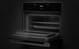 Духова шафа Teka Maestro HLC 844 C з функціями мікрохвильовій печі з металевою рамкою чорне скло 40587602