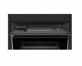 Духова шафа Teka Maestro HLC 847 C з функціями мікрохвильовій печі з металевою рамкою чорне скло 40587601