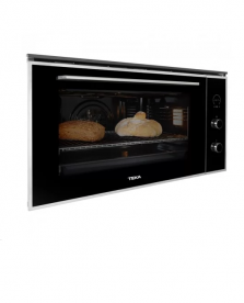 Духова шафа Teka Maestro HLF 940 електричний 77 л з металевою рамкою чорне скло 41592223